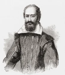 Maximilien de Bethune, 1. Herzog von Sully, aus Ward und Locks Illustrierter Geschichte der Welt, veröffentlicht ca. 1882